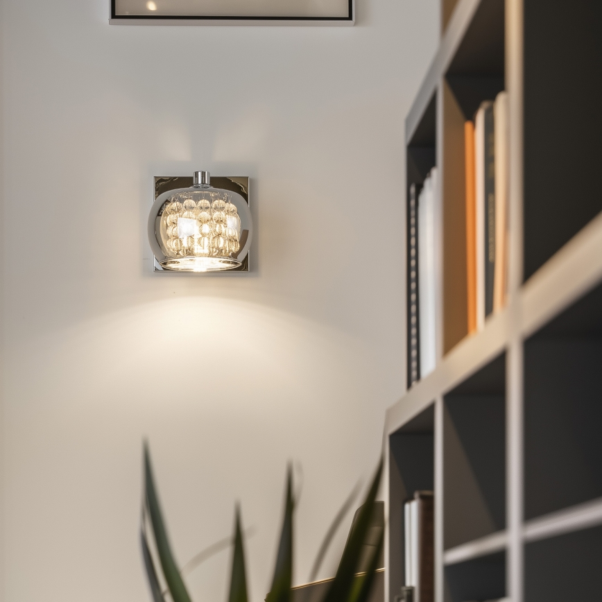 Brilagi - LED Křišťálové nástěnné svítidlo JEWEL 1xG9/42W/230V