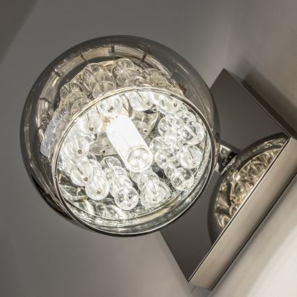 Brilagi - LED Křišťálové nástěnné svítidlo JEWEL 1xG9/42W/230V