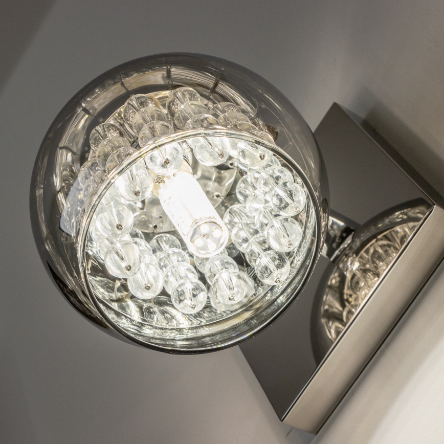 Brilagi - LED Křišťálové nástěnné svítidlo JEWEL 1xG9/42W/230V