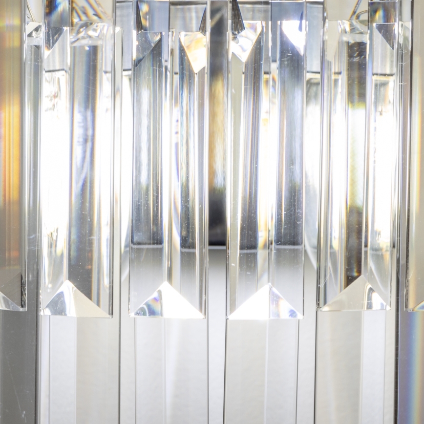Brilagi - LED Křišťálové nástěnné svítidlo MOZART 2xE14/40W/230V lesklý chrom