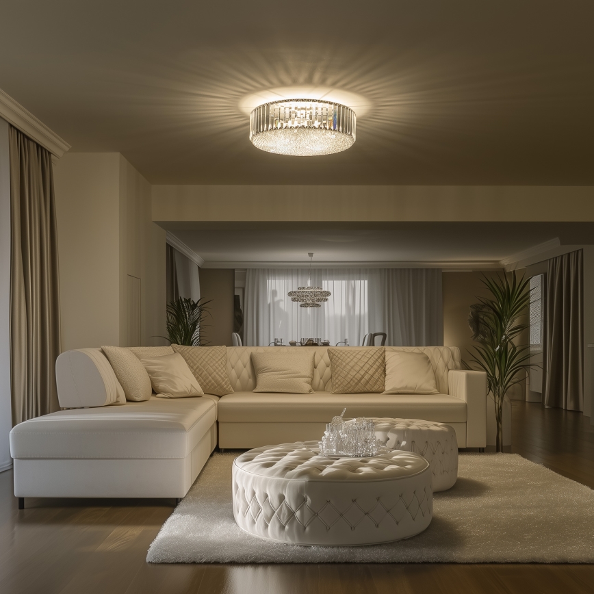 Brilagi - LED Křišťálové stropní svítidlo GLAMOUR 5xG9/42W/230V