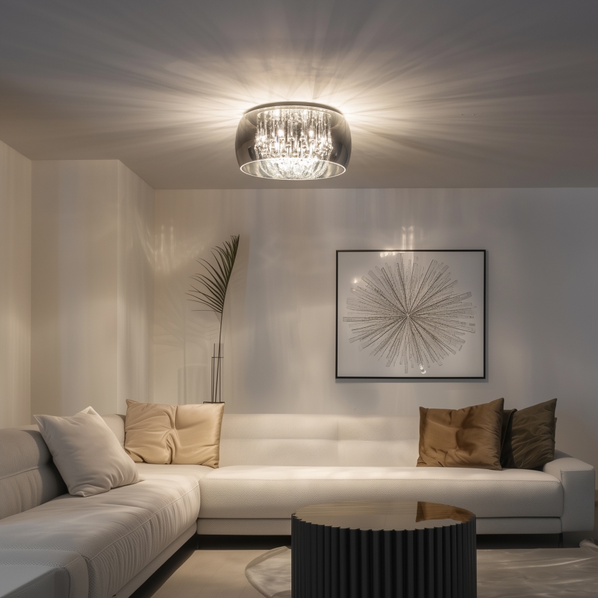 Brilagi - LED Křišťálové stropní svítidlo JEWEL 6xG9/42W/230V