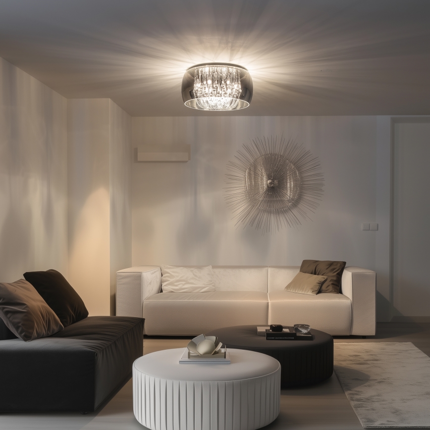 Brilagi - LED Křišťálové stropní svítidlo JEWEL 6xG9/42W/230V