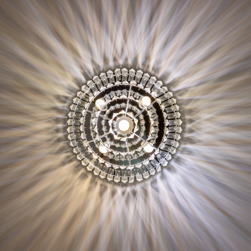 Brilagi - LED Křišťálové stropní svítidlo MOZART 5xE14/40W/230V lesklý chrom