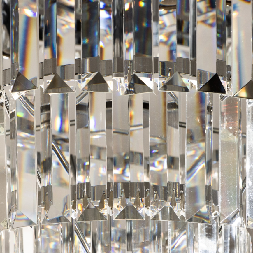Brilagi - LED Křišťálové stropní svítidlo MOZART 5xE14/40W/230V lesklý chrom
