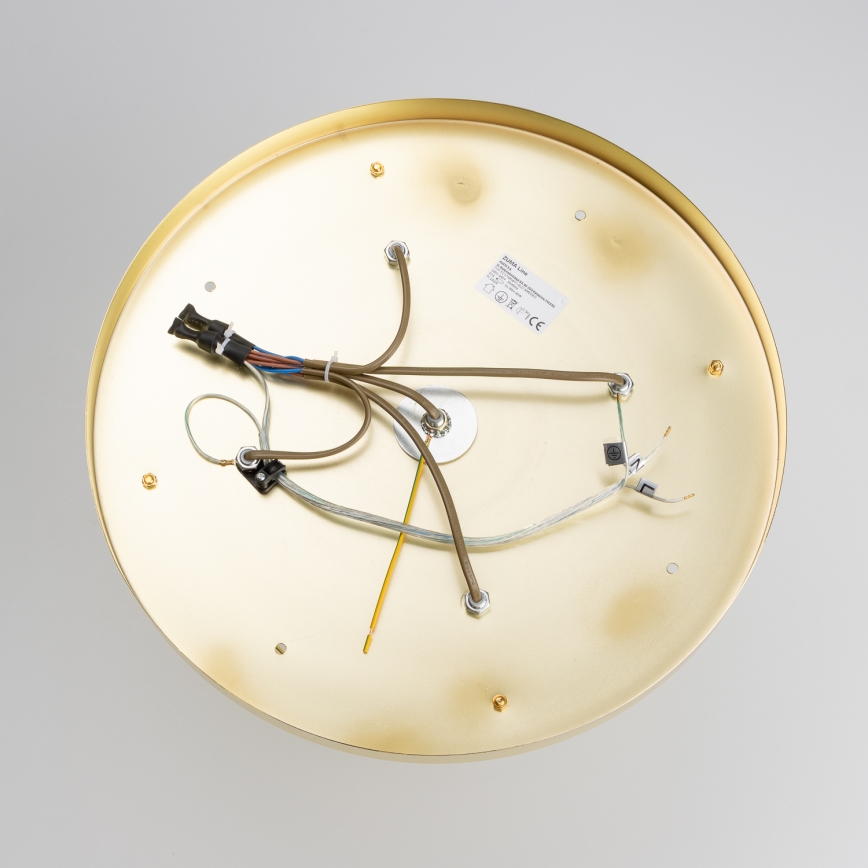 Brilagi - LED Křišťálové stropní svítidlo MOZART 5xE14/40W/230V zlatá