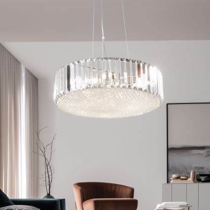 Brilagi - LED Křišťálový lustr na lanku GLAMOUR 5xG9/42W/230V