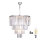 Brilagi - LED Křišťálový lustr na řetězu MOZART 5xE14/40W/230V lesklý chrom