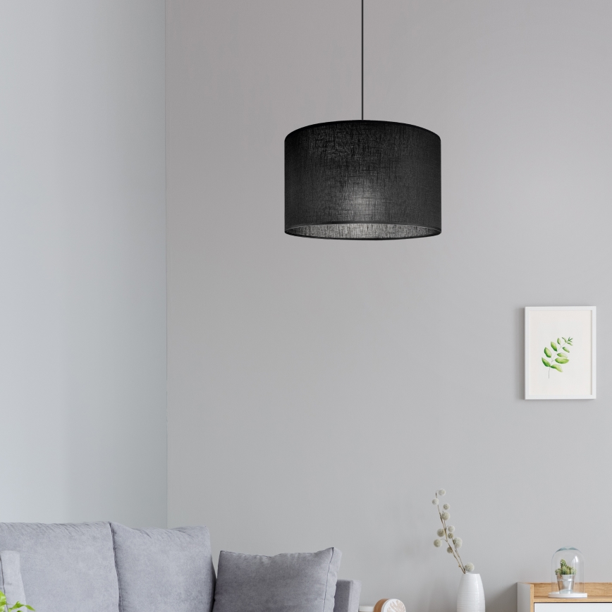 Brilagi - LED Lustr na lanku ANTHONY 1xE27/60W/230V dub ořech/černá