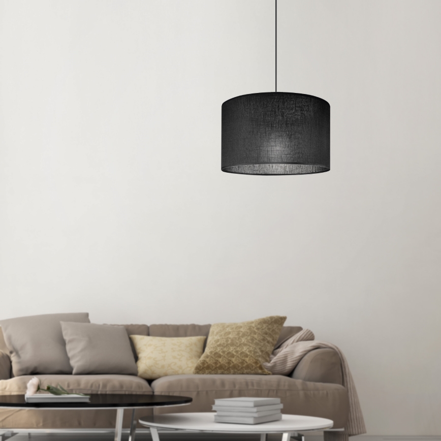 Brilagi - LED Lustr na lanku ANTHONY 1xE27/60W/230V dub ořech/černá