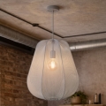 Brilagi - LED Lustr na lanku ARVEN 1xE27/8W/230V pr. 37 cm šedá