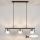 Brilagi - LED Lustr na lanku AURA LUX 3xGX53/30W/230V černá/kouřová