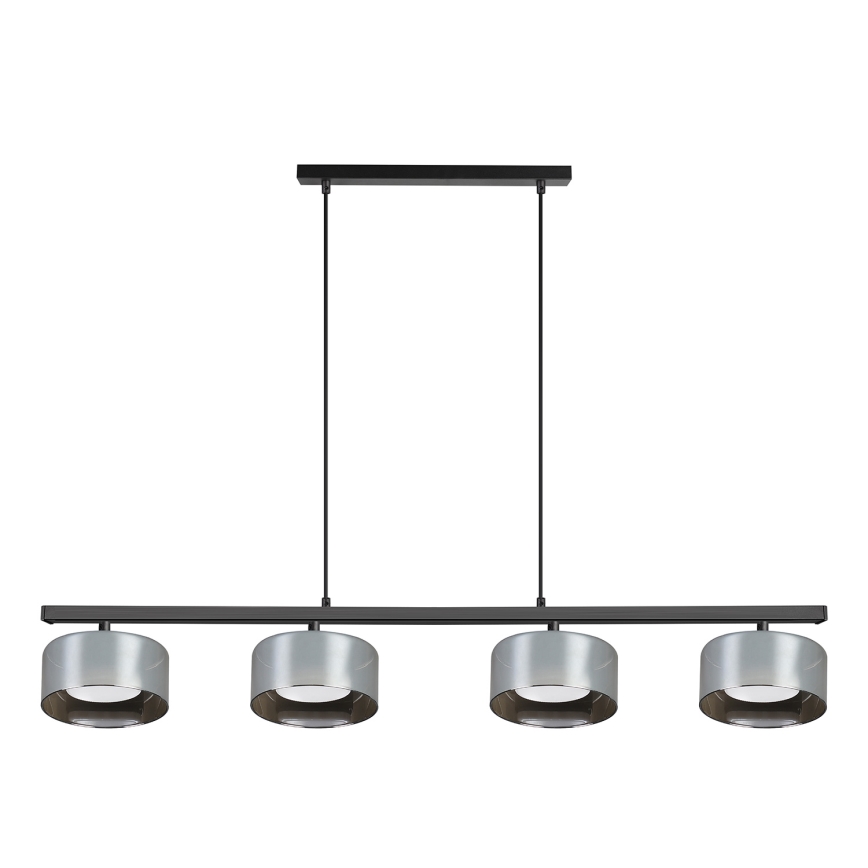 Brilagi - LED Lustr na lanku AURA LUX 4xGX53/30W/230V černá/kouřová