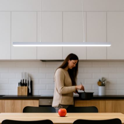 Brilagi - LED Lustr na lanku AXIS LED/30W/230V 120 cm bílá