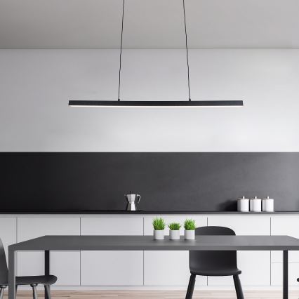 Brilagi - LED Lustr na lanku AXIS LED/30W/230V černá