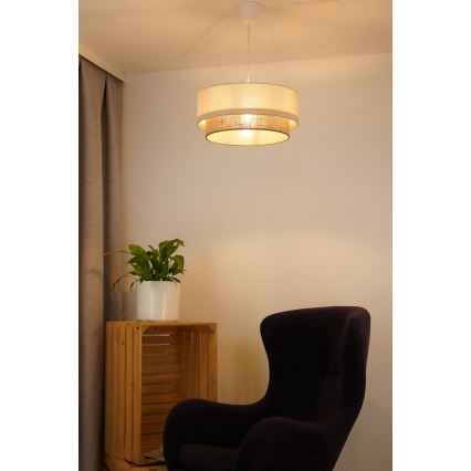 Brilagi - LED Lustr na lanku BOHO STYLE 1xE27/15W/230V pr. 40 cm