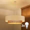 Brilagi - LED Lustr na lanku BOHO STYLE 3xE27/15W/230V pr. 80 cm