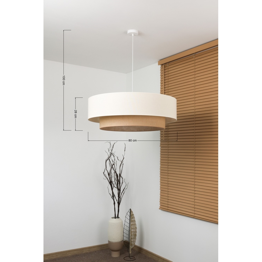 Brilagi - LED Lustr na lanku BOHO STYLE 3xE27/15W/230V pr. 80 cm