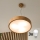 Brilagi - LED Lustr na lanku CARVALHO 3xE27/15W/230V dub pr. 47,5 cm