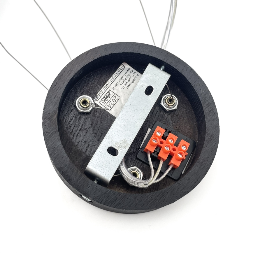 Brilagi - LED Lustr na lanku CARVALHO SMOKEY 3xE27/60W/230V dub pr. 47,5 cm