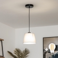 Brilagi - LED Lustr na lanku CERIA 1xE27/40W/230V pr. 20,5 cm šedá