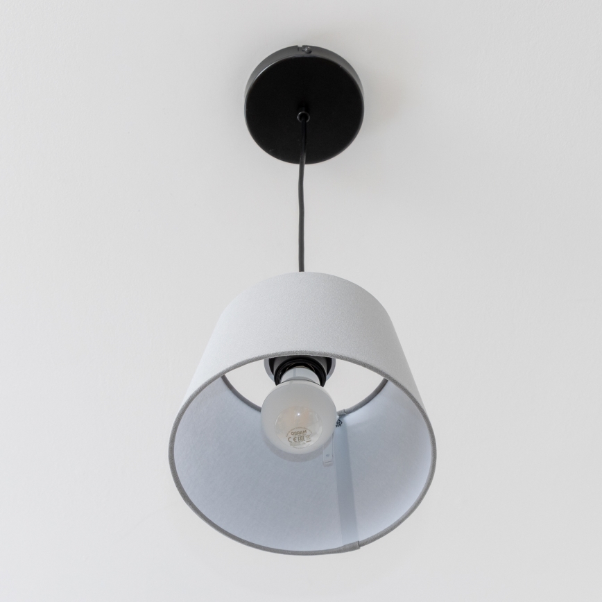 Brilagi - LED Lustr na lanku CERIA 1xE27/40W/230V pr. 20,5 cm šedá