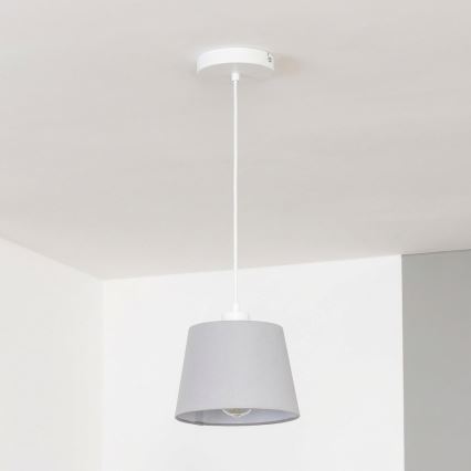 Brilagi - LED Lustr na lanku CERIA 1xE27/40W/230V pr. 20,5 cm šedá
