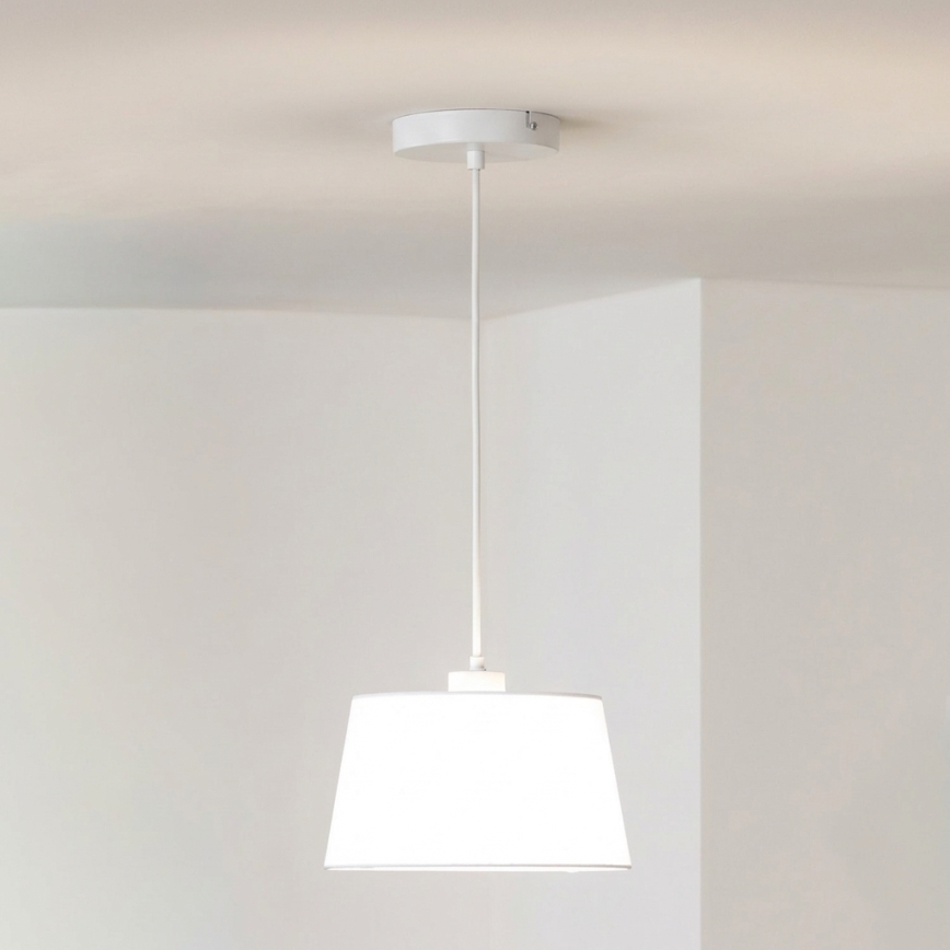 Brilagi - LED Lustr na lanku CERIA 1xE27/40W/230V pr. 25 cm bílá