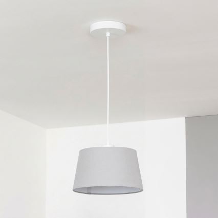 Brilagi - LED Lustr na lanku CERIA 1xE27/40W/230V pr. 25 cm šedá