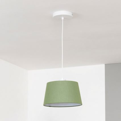 Brilagi - LED Lustr na lanku CERIA 1xE27/40W/230V pr. 25 cm zelená