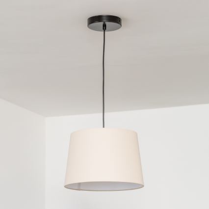 Brilagi - LED Lustr na lanku CERIA 1xE27/40W/230V pr. 30 cm béžová
