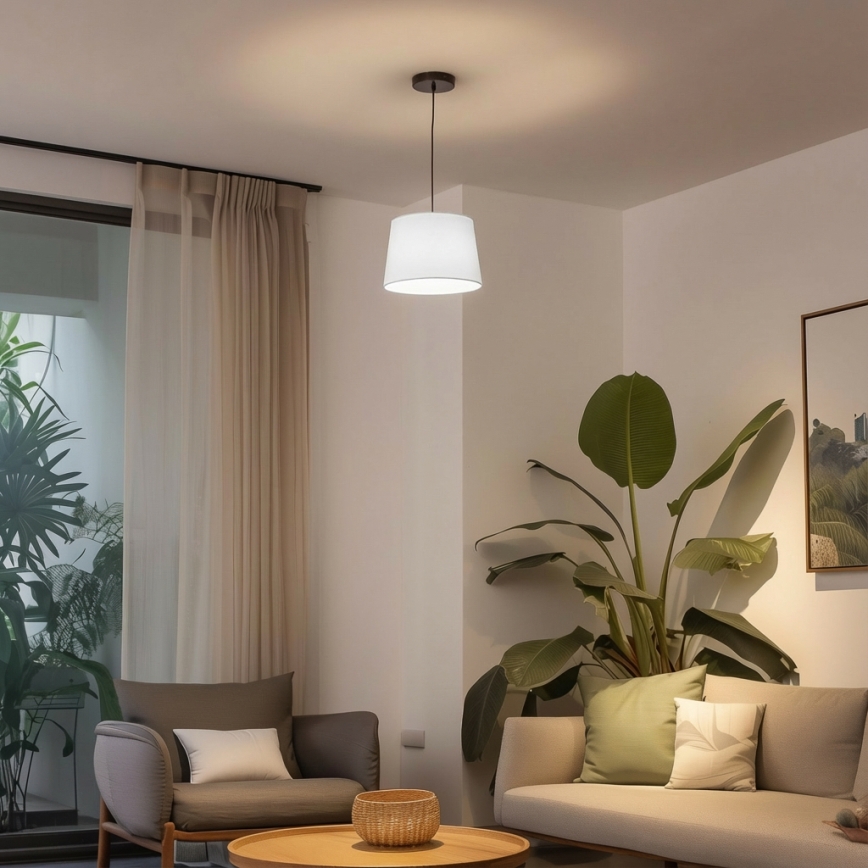 Brilagi - LED Lustr na lanku CERIA 1xE27/40W/230V pr. 30 cm bílá