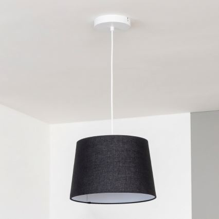 Brilagi - LED Lustr na lanku CERIA 1xE27/40W/230V pr. 30 cm černá