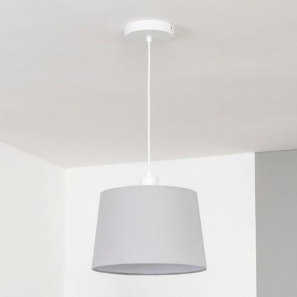 Brilagi - LED Lustr na lanku CERIA 1xE27/40W/230V pr. 30 cm šedá