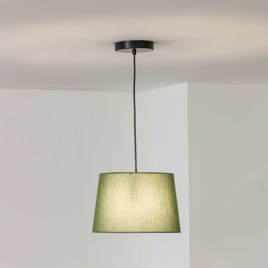 Brilagi - LED Lustr na lanku CERIA 1xE27/40W/230V pr. 30 cm zelená