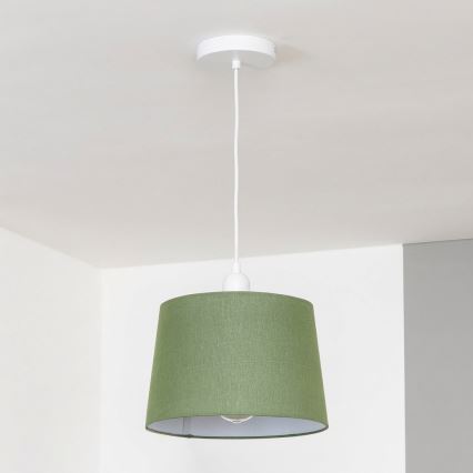 Brilagi - LED Lustr na lanku CERIA 1xE27/40W/230V pr. 30 cm zelená