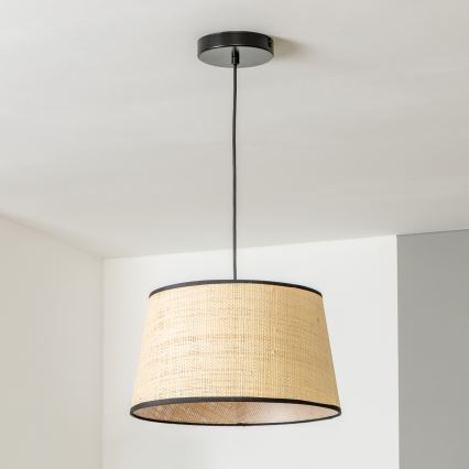 Brilagi - LED Lustr na lanku CERIA 1xE27/40W/230V pr. 35 cm béžová