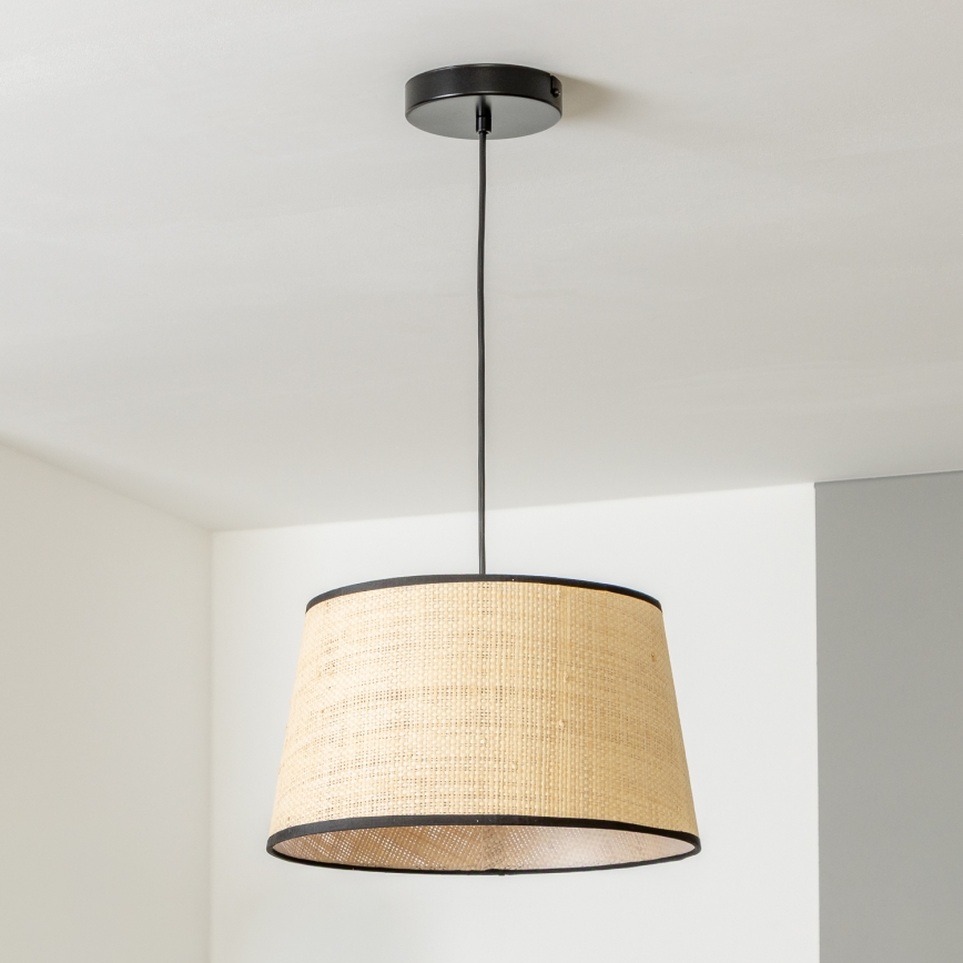 Brilagi - LED Lustr na lanku CERIA 1xE27/40W/230V pr. 35 cm béžová