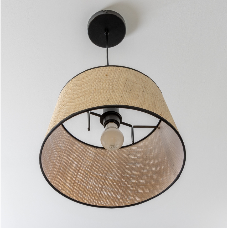 Brilagi - LED Lustr na lanku CERIA 1xE27/40W/230V pr. 35 cm béžová