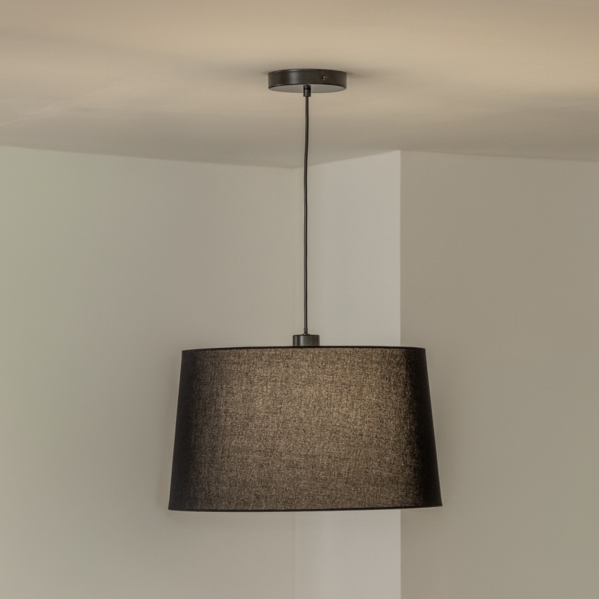 Brilagi - LED Lustr na lanku CERIA 1xE27/40W/230V pr. 45 cm černá