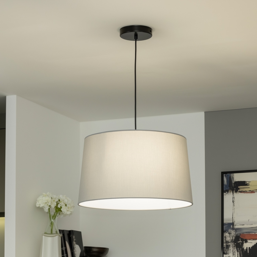 Brilagi - LED Lustr na lanku CERIA 1xE27/40W/230V pr. 45 cm šedá