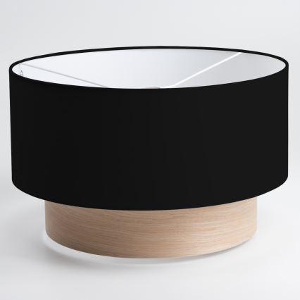 Brilagi - LED Lustr na lanku CERIA 1xE27/40W/230V pr. 50 cm černá/béžová