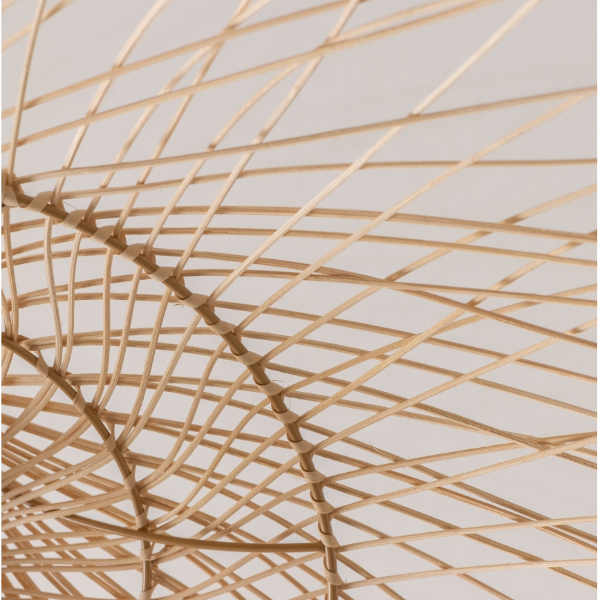 Brilagi - LED Lustr na lanku CERIA BOHO 1xE27/40W/230V pr. 100 cm bambus