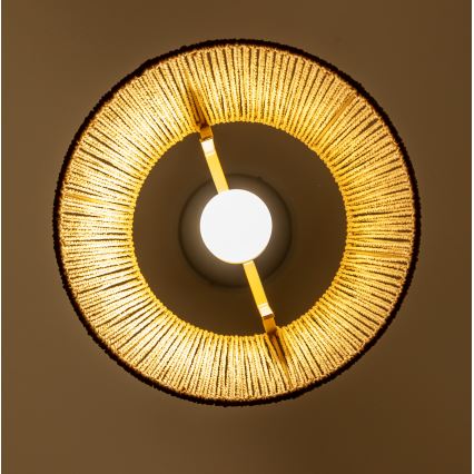 Brilagi - LED Lustr na lanku CERIA BOHO 1xE27/40W/230V pr. 28 cm hnědá