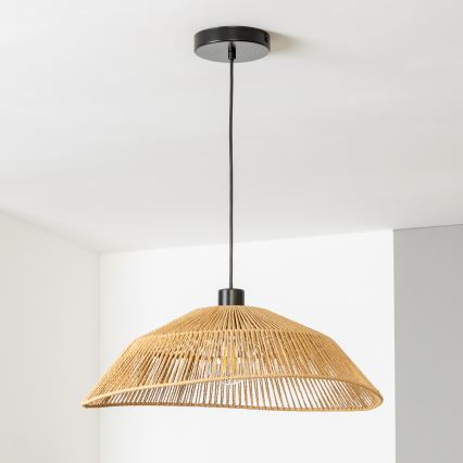 Brilagi - LED Lustr na lanku CERIA BOHO 1xE27/40W/230V pr. 50 cm hnědá
