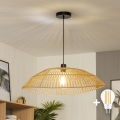 Brilagi - LED Lustr na lanku CERIA BOHO 1xE27/40W/230V pr. 70 cm hnědá
