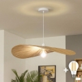Brilagi - LED Lustr na lanku CERIA BOHO 1xE27/40W/230V pr. 80 cm rafie