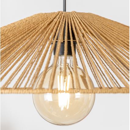 Brilagi - LED Lustr na lanku CERIA BOHO 1xE27/40W/230V pr. 90 cm hnědá