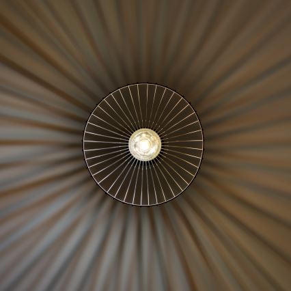 Brilagi - LED Lustr na lanku CERIA WIRE 1xE27/40W/230V pr. 30 cm černá