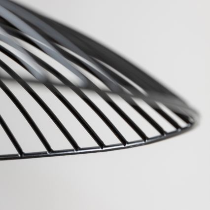 Brilagi - LED Lustr na lanku CERIA WIRE 1xE27/40W/230V pr. 38 cm černá